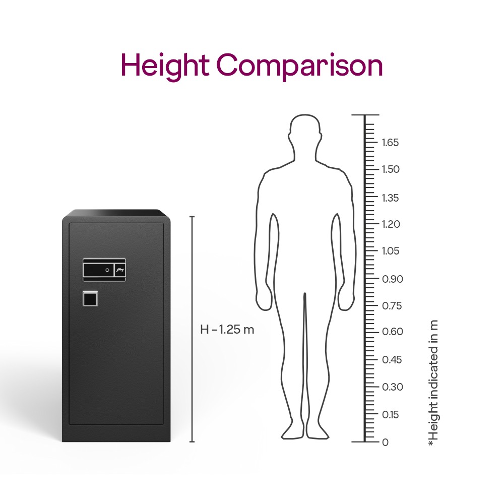 Godrej NX Advanced 370 L Digi+Bio+Mechanical Home Locker